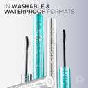 L'Oreal Paris Extensionist Waterproof Mascara, Lengthening, Volumizing, and Curling Formula For a Lash Extension Eye Makeup Look, Waterproof Black