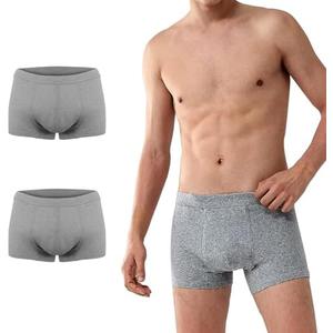 Battewa Cotton Incontinence Underwear for Men Light Protective Boxer Brief Leak Proof Underwear for Bladder Leakage 50ml, XL