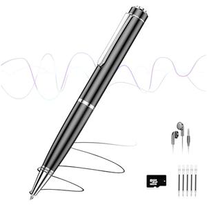 72GB Digital Voice Recorder, Audio Recorder with 25H Battery Life, Playback & Voice Activation Recording Device, Voice Activated Recorder with AI Noise Reduction for Lectures/Meetings/Interviews