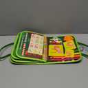 Busy Board Montessori Toys for 4 Years Old, Busy Books for Toddlers, Sensory Board Quiet Book Educational Activity Book for Toddlers 4-5, Toddler Travel Toys for Plane Car, Gifts for Boys Girl (Green)