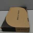 Universal Swivel TV /Table Top TV Stand for 19 to 43 inch TVs with 90 Degree Swivel, 4 Level Height Adjustable, Heavy Duty Tempered Glass Base, Holds up to 99LBS HT02B-001