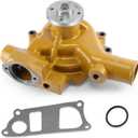 Water Pump (C&U Bearing) with Gasket 3800883 4981207 68055887 OE Replacement For Cummins Engine QSB3.3 QSB4.5 B3.3 B137 CM2150 CM2250 Diesel Engine Forklift Excavator Loader