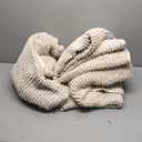 H.VERSAILTEX Plush Chenille Dog Bed Cover Thick Soft Sofa Covers Loveseat Cover for 2 Cushion Couch Anti Slip Couch Cover Furniture Protector for Dog, Pet, Cat (35" x 62", Ivory)