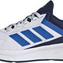 adidas Unisex-Kids Fortarun 4.0, White/ Bright Royal/ Dark Blue, 6