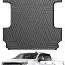 Mixsuper Liner Truck Bed Mat for 2020-2025 2026 Chevrolet Silverado/GMC Sierra 2500 3500 HD (6.8ft Bed) All Weather Truck Bed Liner TPE Durable Odorless Black