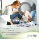 Little Me Baby-Girls Little Girls' UPF 50+ Sun Protection One Piece Swimsuit (4T, Pink Ice Cream Stripe)