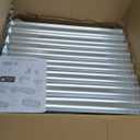 Land Guard Galvanized Raised Garden Bed, 8x4x2ft Planter Boxes Outdoor, Oval Larger Metal Planter Boxes for Vegetables, Fruits, Flowers (Silver) (842ft)