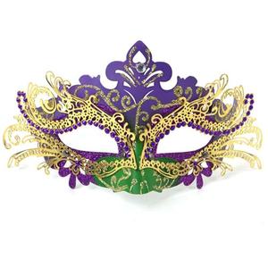 Pretishows Mardi Gras Masquerade Mask for Women Venetian Carnival Mask