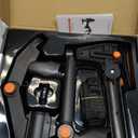 VR Gunstock for Meta Quest 3 Controller Accessories Gun Stock for Quest 3S /Quest 2 FPS Gaming Customized Shape Sizes (Black)