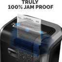Fellowes Powershred 79Ci 16-Sheet 100% Jam-Proof Heavy Duty Crosscut Paper Shredder Machine for Office and Home, Black/Dark Silver 3227919