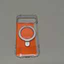 TORRAS Slim Magnetic Stand for Google Pixel 10 Pro Case/Pixel 10 Case Clear, Ultra Thin Open Edge Design, Never Yellowing, Fit for MagSafe with Kickstand, Caseless Touch Grip Ostand Case, Clear