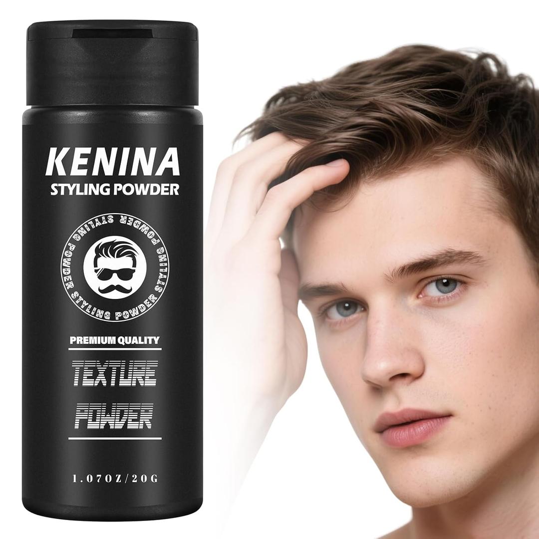 5 x Texture Powder for Men&Women, Volumizing and Texturizing Hair Styling Powder for Men Creates Volume Matte, Lightweight Finish, Men's Hair Root lifting powder Easy to Apply-Travel Essentials(1.05 oz)