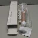 Large Curling Iron 2 Inch Barrel, Long Barrel Curling Wand for Hair, Ceramic Tourmaline Hair Styling Tool, Double Voltage, White