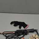 Thin Curling Iron, 3/8 Inch Small Curling Iron Wand for Short & Long Hair, Small Ceramic Barrel with 2 Temperature for Tight Curls, Include Heat Resistant Glove