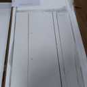 YITAHOME Rattan Wardrobe Closet Set of 2 70" Tall Rattan Armoire with Doors, Large Storage Cabinet with Drawers & Hanging Rod-White