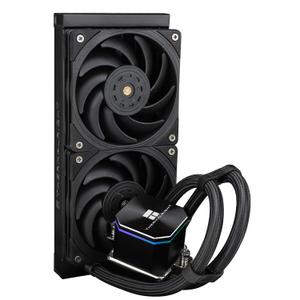 Thermalright Frozen Edge 240 Black CPU Water Cooler with PWM Fans, Pump Speed is 3300RPM,S-FDB Bearing, for AMD AM4/AM5,Intel LGA1150/1155/1200/1700/2011(FE240 Black)