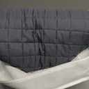 YnM 15lbs Weighted Blanket for Adults, Heavy Bed Throw Blanket with Cooling Glass Beads for All Season Use, Ideal for ~90lbs (48x72 Inches, Twin/Full, Dark Grey)