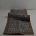 PADOOR Non Slip Kitchen Rugs Sets of 2 - Extra Large 2.5'x6' + 20"x32" Runner Rugs for Kitchen Floor Non Skid Washable, Absorbent Kitchen Mat for in Front of Sink 2 Piece Brown