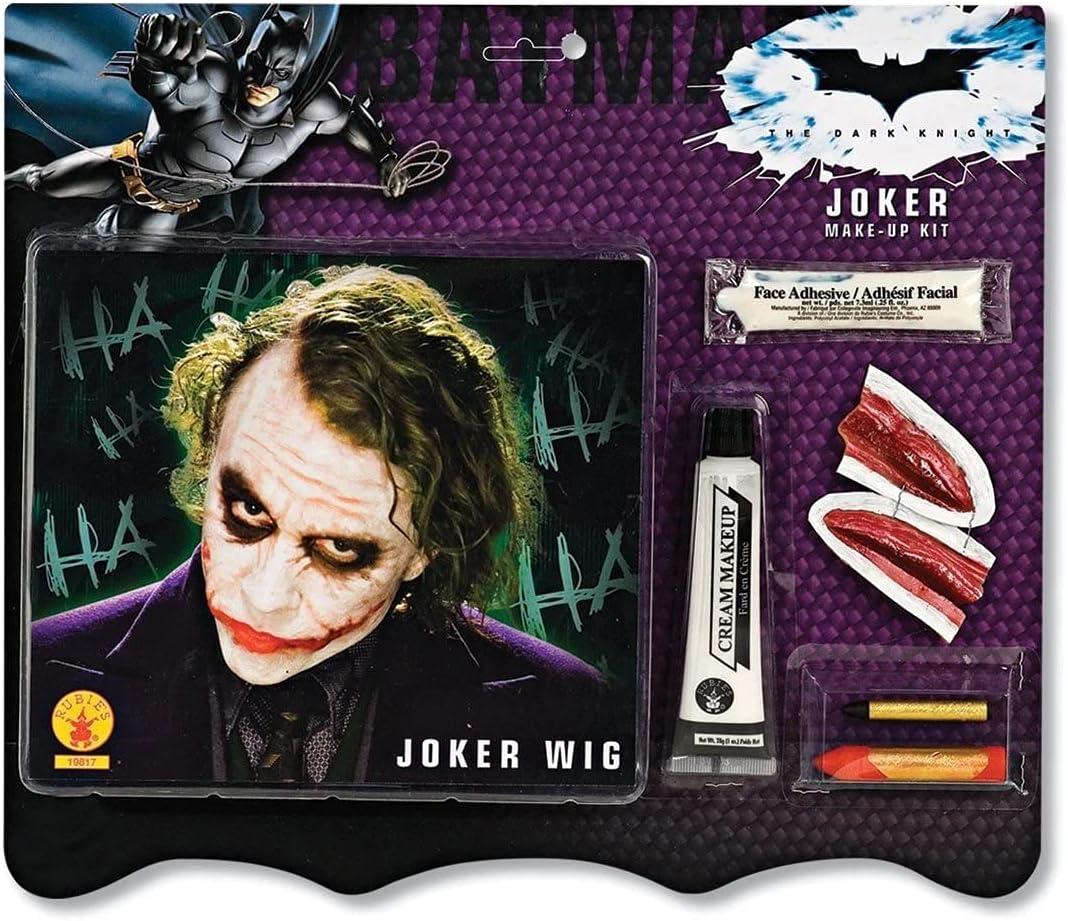 Batman Deluxe Joker Wig And Make Up Kit