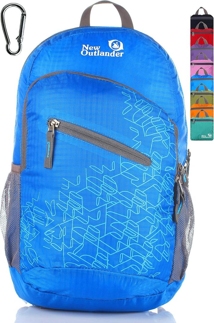 Outlander Packable Handy Lightweight Travel Hiking Backpack Daypack