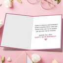 4 x OJsensai Happy 80th Birthday Card Gifts for Women，80 Year Old birthday Decorations for Mom Wife Grandma,Funny 80th Bday Gift With Pink Envelope for Her