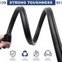 Storystore Automotive Door Weather Stripping 20Ft Car Door Rubber Edge Trim Seal Strip Gasket with Side Car Door Seal for Car Bus Camper Boat RV Truck Doors
