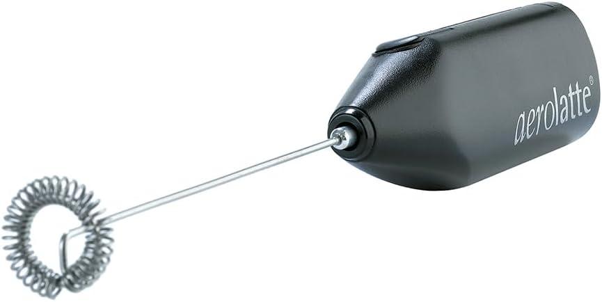 Aerolatte Milk Frother To Go with Travel Storage Case, The Original Steam-Free Frother, Black