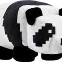 Mattel Minecraft Basic Panda Plush, Video-Game Character Soft Doll, Collectible Toy Gift for Ages 3 Years & Older