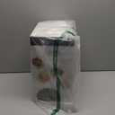 Kamenstein 20 Jar Revolving Countertop Spice Rack with Spices Included, FREE Spice Refills for 5 Years, Polished Stainless Steel with Black Caps, 30020