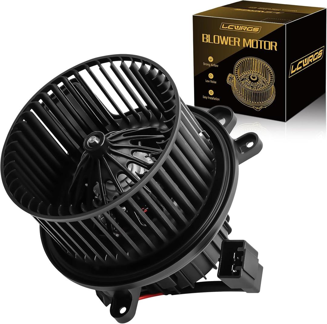 Rear AC Blower Motor with Fan for Buick Enclave Chevy Tahoe Traverse GMC Acadia Yukon Cadillac Escalade 2007 2008 2009 2010 2011 2012 2013 2014 2015 2016 2017 2018 2019 Heater Blower Motor 76977