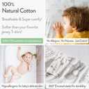 Joey + Joan Bassinet Fitted Sheets Compatible with MiClassic Bassinet Fits 20 x 35 Bedside Sleeper Mattress Perfectly No-Bunching Buttery Soft 100% Cotton 2 Pack