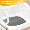 Silicone Cat Litter Mat Accessory Part, Waterproof Cat Litter Pad Replacement Part for Easy Cleaning of Automatic Self Cleaning Litter Boxes