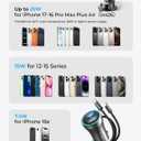 LISEN Qi2.2 25W Magsafe Car Mount Charger,[More Stable & Faster Charging] Suction Cup Phone Mount, Wireless Car Charger 25W Magnetic Car Phone Charger for iPhone 17 16,15W for iPhone 17e 15 14 13 12