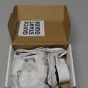 2K Cameras for Home Security-Outdoor/Indoor Camera for Dog/Cat/Pet/Nanny/Baby/Elderly, Color Night Vision, White Light, Siren, 24/7 SD Recordings, Works with Alexa, Plug in (C1-White-2pack-2.4G)