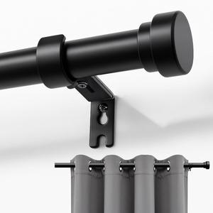 Joydeco Modern Curtain Ro kitchen Black 32-120