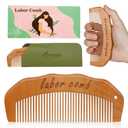 Arrozon Birth Comb for Women Labor, Wooden Labor Comb Natural Labor and Delivery Essentials, Birthing Comb Labor Gifts for Pregnant Women, Wood Comb Pregnancy Must Haves (Designed for Moms)