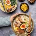 2 x Nongshim Tonkotsu Ramen with Kuromayu Noodle Big Bowl, 3.56 Ounce (Pack Of 6) (EXP 01/05/27)
