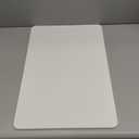 Stone Bath Mat 24"x16" - Diatomaceous Earth Shower Mat, Quick Dry, Anti-Slip, Modern Design with Bonus Non-Slip Pad - Perfect for Home Safety and Style,White,Straight