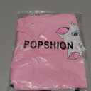 Popshion Kids Girls Summer Outfit Flutter Sleeve Low High Cat T Shirt Capris Leggings Toddler 2 Piece Clothes Set, Size: 7T