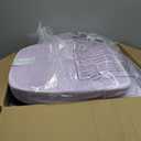 SUNROX Cooling Gel Memory Foam Chair Cushions, 2.6" Thick U-Shaped Dual-Layer Comfort Dining Chair Pads, Non Slip Seat Cushion with Ties for Indoor Kitchen Office 17"x16" Set of 4, Dusty Lavender