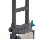 Medline Deluxe Plastic Tub Grab Bar, Microban Protection, 250lb Weight Capacity, Grey
