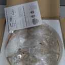 FRIXCHUR Mini Size Crystal Chandelier Modern Flush Mount Ceiling Light 3 Tiers Raindrops Crystal Pendant Lighting Fixture Decoration for Bedroom Hallway Living Room,E26 Base,Gold