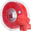 Creality Hyper PLA Filament 1.75mm, RFID 3D Printer Filament for High-Speed Printing up to 600mm/s, 0.03mm Accuracy, 1KG/Spool (2.2lbs), 3D Printing Filament for Most 3D Printers (Red)