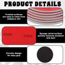 6 PCS Bowling Sanding Pads Bowling Ball Cleaner Bowlings Ball Polishing Kit Bowlings Accessories for Men Grit 500~600, 800~1000, 2000 for Balls Resurfacing Polishing Kit