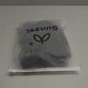 Sunzel Flare Leggings, Crossover Yoga Pants with Tummy Control, High-Waisted and Wide Leg, 30" Inseam, Black Large