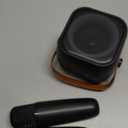 Mini Karaoke Machine, Portable Bluetooth Karaoke Speaker with 2 Wireless Microphones and Party Lights for Kids and Adults, Birthday Gifts for Girls Boys Family Home Party (Black 2 Mics)