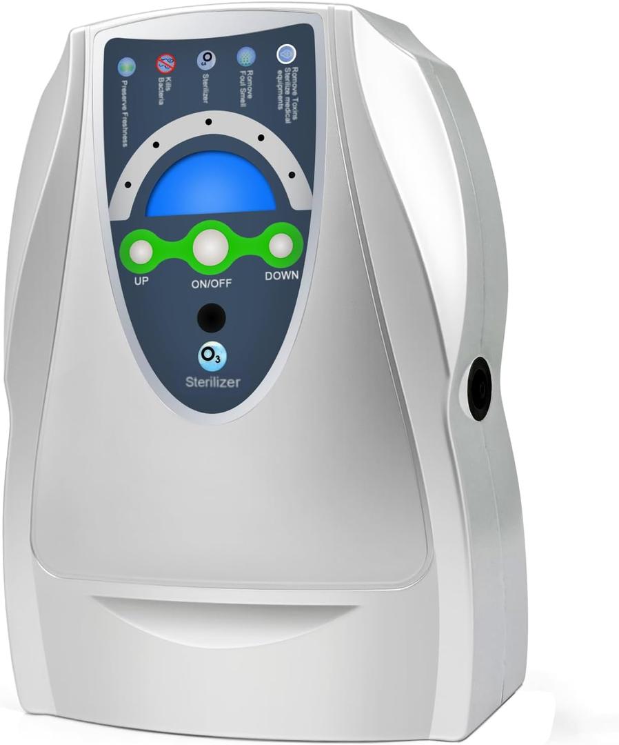 Ozone Machine Generator,Multipurpose Water Ozonator with Timer for Air,Water,Food,Home,Room,Car