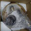 2Pack Black Gold Pendant Light, 11.8in Farmhouse Ceiling Hanging Lights Over Sink, Lighting Fixture for Kitchen Island Dining Table Bedroom Laundry Room Hallway Restaurant