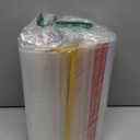 Mimorou 100 Pcs Clear Report Cover with Sliding Bar 50 Sheet Capacity Presentation Binder Transparent Resume Folder Plastic Folder for File Report School Office (Classic Color)