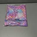 Mermaid Gymnastics Leotards for Girls 4-13 Years Old Toddler Kids Dance Tumbling Outfit Matching Shorts Set Birthday Gifts (10-11 Years, Sk36)